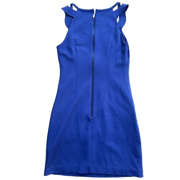 Laundry by Shelli Segal Blue Sleeveless Dress Size 4 - Picture 3 of 16